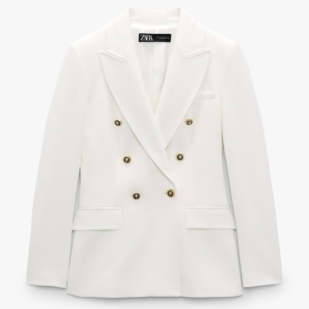 Tailored Double Breasted Blazer